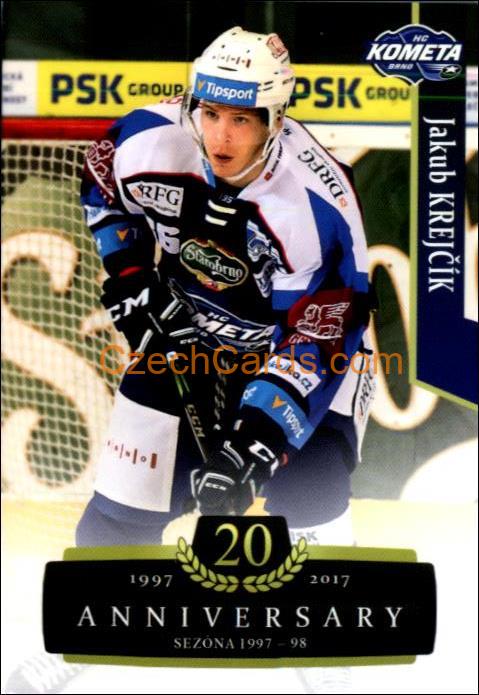 Jakub Krejčík 2017/18 OFS hokejová karta Retro #5