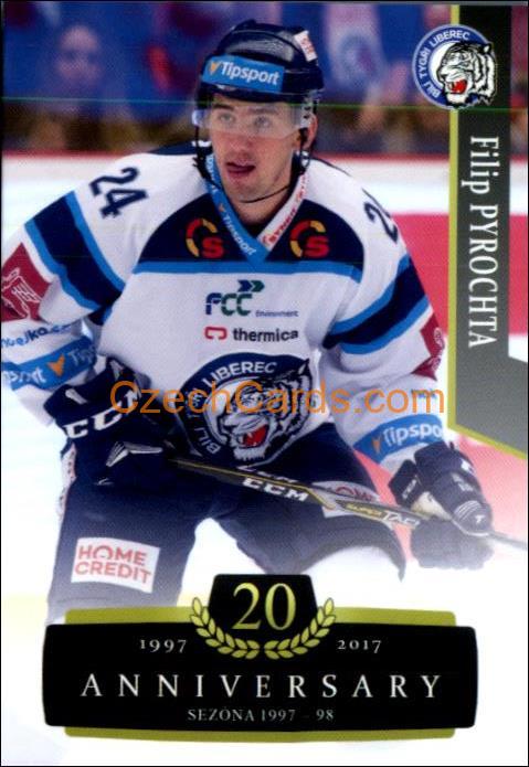 Filip Pyrochta 2017/18 OFS hokejová karta Retro #22