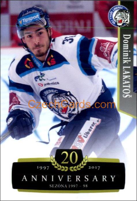 Dominik Lakatoš 2017/18 OFS hokejová karta Retro #27