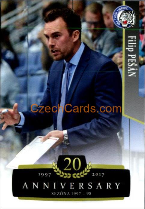 Filip Pešán 2017/18 OFS hokejová karta Retro #29