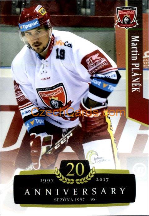 Martin Pláněk 2017/18 OFS hokejová karta Retro #34