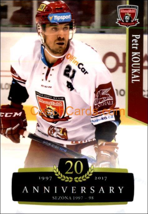 Petr Koukal 2017/18 OFS hokejová karta Retro #38