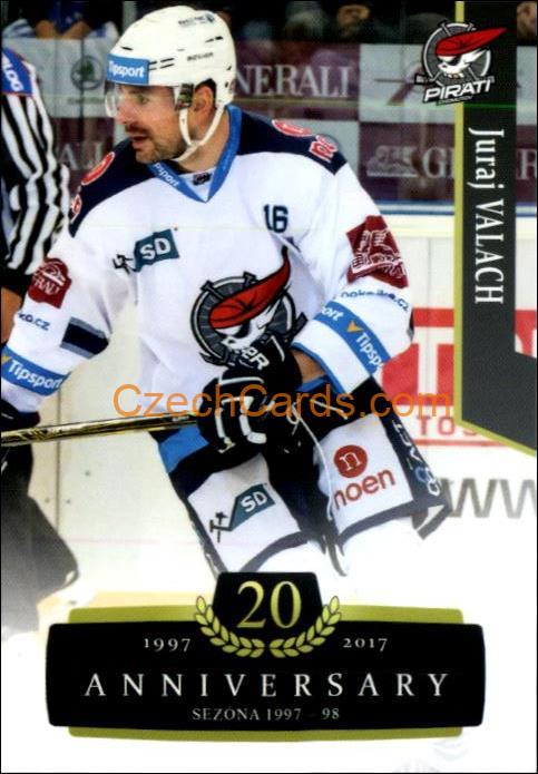 Juraj Valach 2017/18 OFS hokejová karta Retro #46