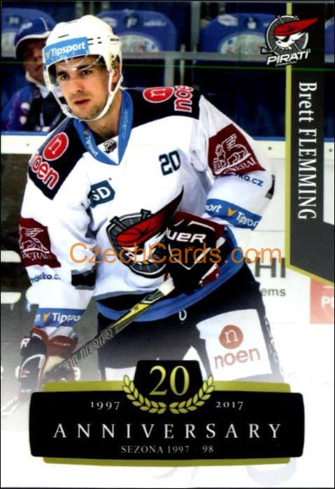 Brett Flemming 2017/18 OFS hokejová karta Retro #47