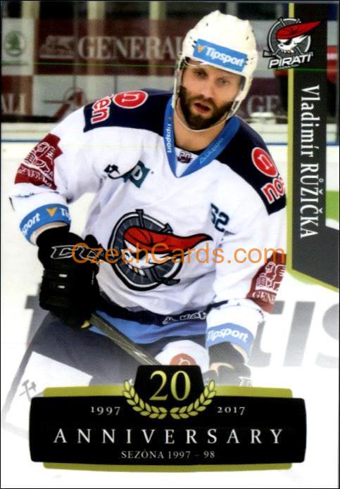 Vladimír Růžička 2017/18 OFS hokejová karta Retro #53