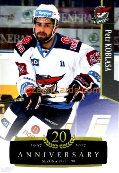 Petr Koblasa 2017/18 OFS hokejová karta Retro #55