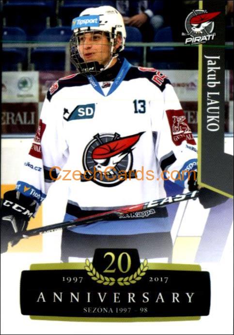 Jakub Lauko 2017/18 OFS hokejová karta Retro #56