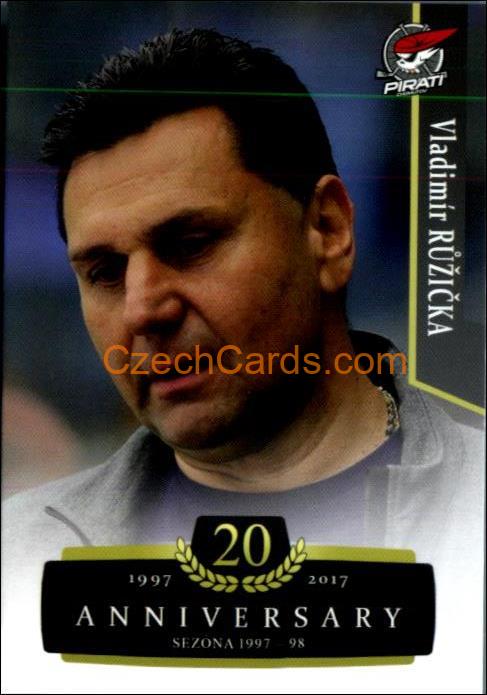 Vladimír Růžička 2017/18 OFS hokejová karta Retro #57
