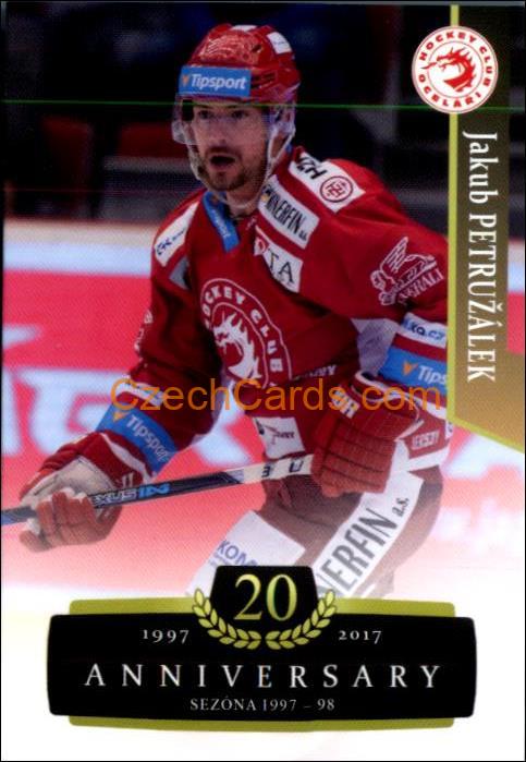 Jakub Petružálek 2017/18 OFS hokejová karta Retro #65