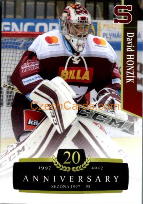 David Honzík (G) 2017/18 OFS hokejová karta Retro #73