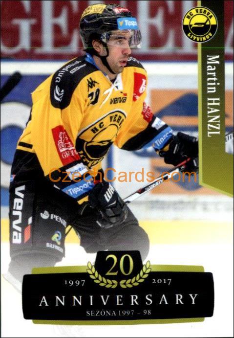 Martin Hanzl 2017/18 OFS hokejová karta Retro #97