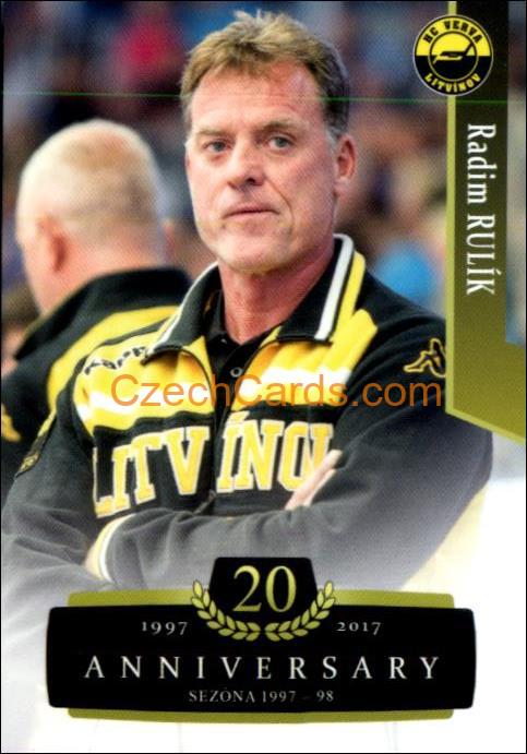 Radim Rulík 2017/18 OFS hokejová karta Retro #100