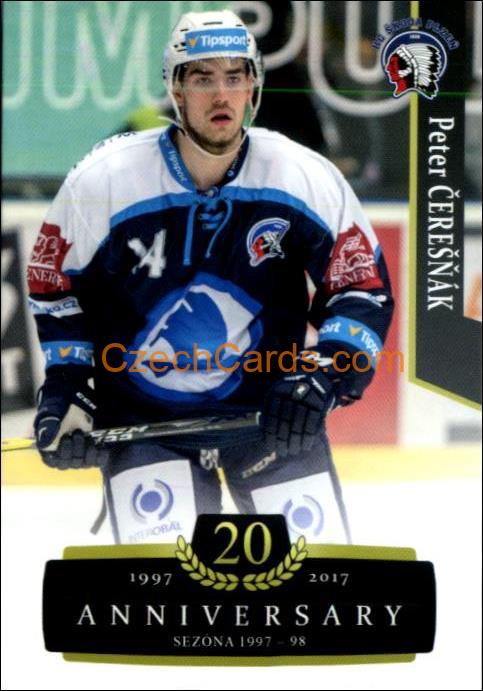 Peter Čerešňák 2017/18 OFS hokejová karta Retro #105
