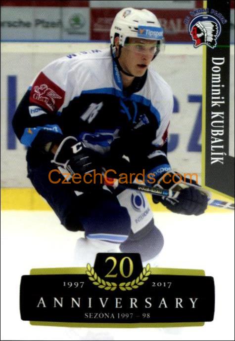Dominik Kubalík 2017/18 OFS hokejová karta Retro #113