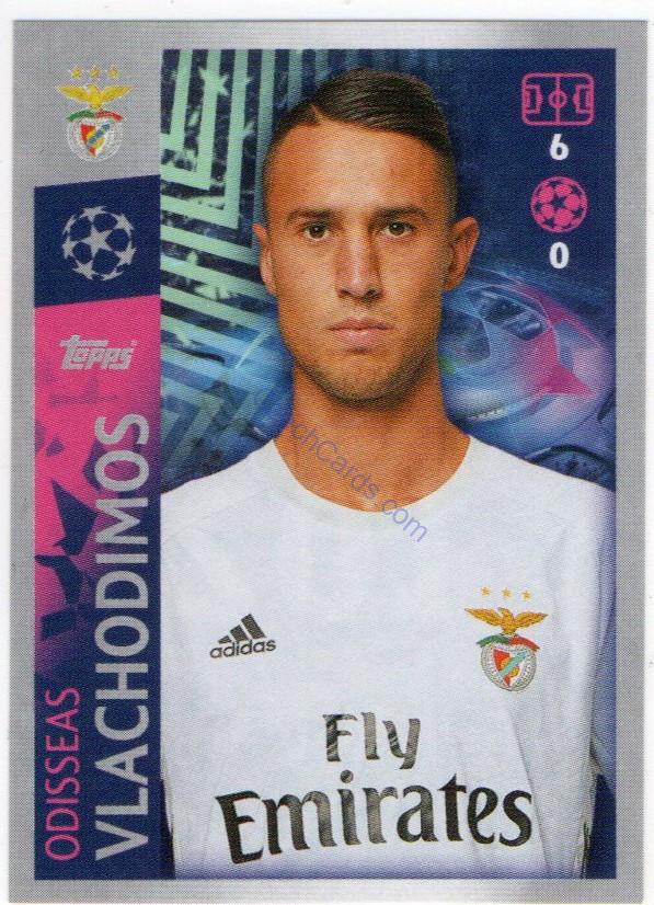 Odisseas Vlachodimos 2019/20 Topps sticker #102