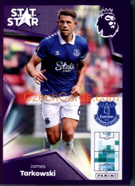 James Tarkowski 2024 Panini EPL sticker #280