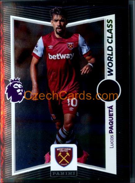 Lucas Paquetà (Brazil) 2024 Panini EPL sticker metal #314