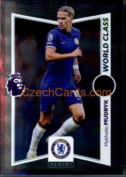 Mykhaïlo Mudryk (Ukraine) 2024 Panini EPL sticker metal #328