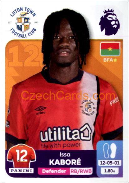 Issa Kaboré 2024 Panini EPL sticker #383