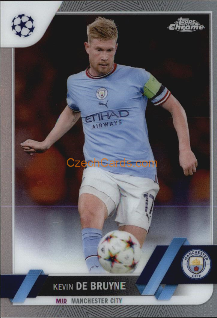 Kevin De Bruyne 2022/23 Topps Chrome Club Competitions #33