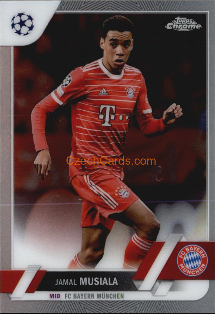Jamal Musiala 2022/23 Topps Chrome Club Competitions #42