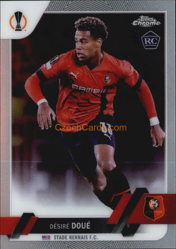Desire Doue 2022/23 Topps Chrome Club Competitions #48 RC