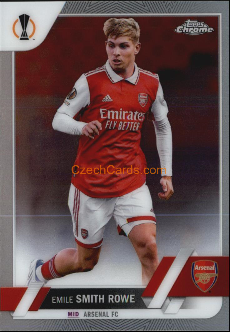 Emile Smith Rowe 2022/23 Topps Chrome Club Competitions #55