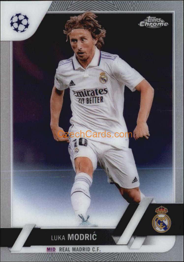Luka Modric 2022/23 Topps Chrome Club Competitions #62