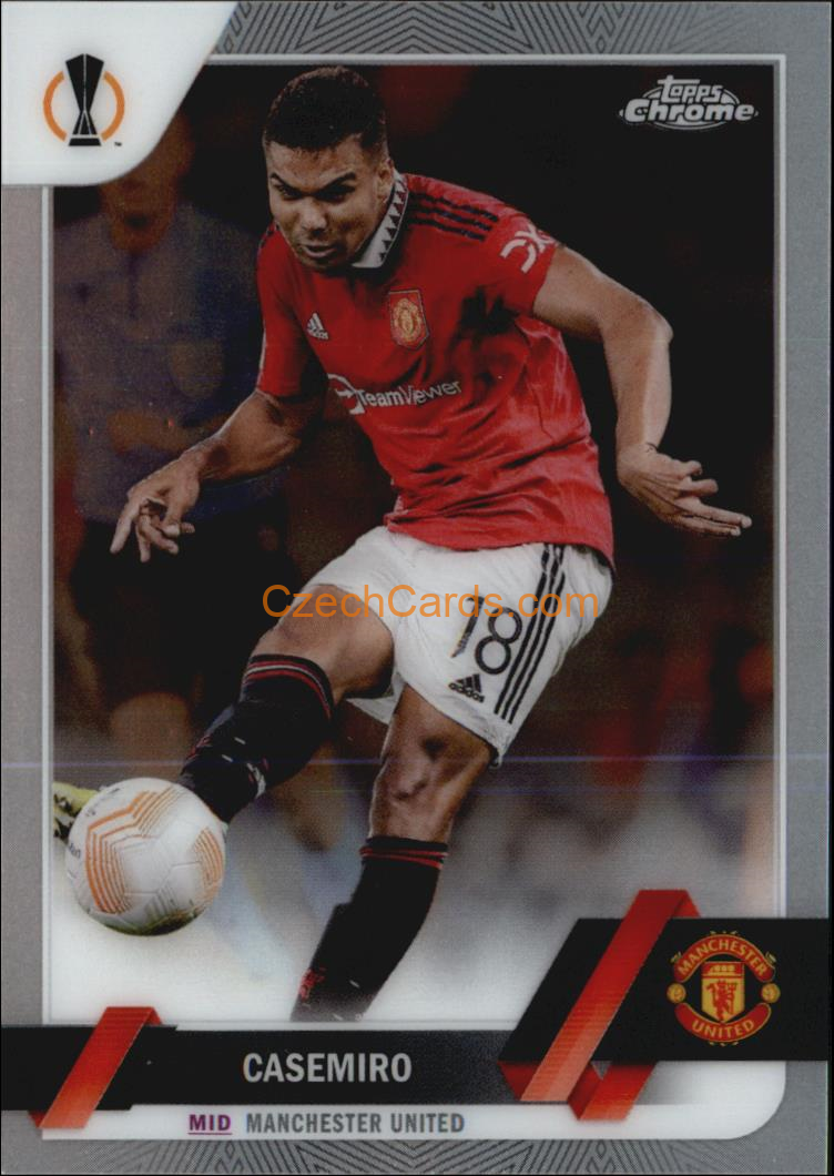 Casemiro 2022/23 Topps Chrome Club Competitions #64