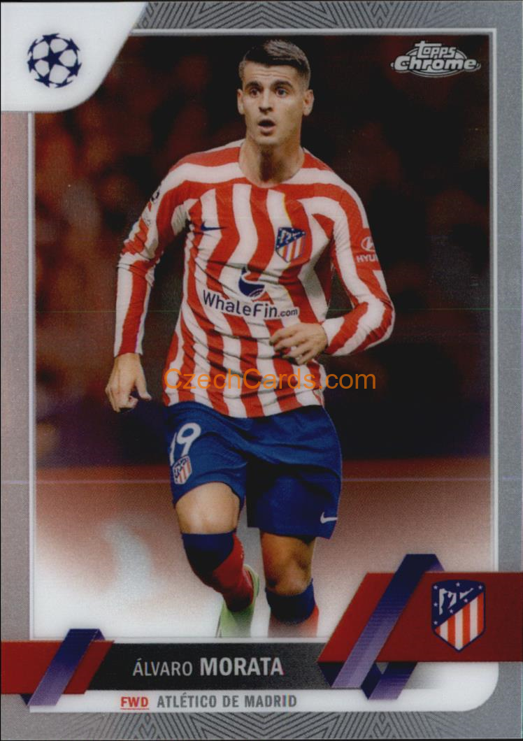 Alvaro Morata 2022/23 Topps Chrome Club Competitions #72