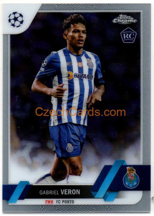 Gabriel Veron 2022/23 Topps Chrome Club Competitions #76 RC