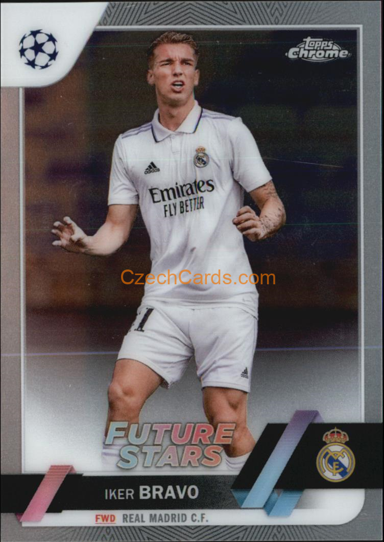 Iker Bravo 2022/23 Topps Chrome Club Competitions #87