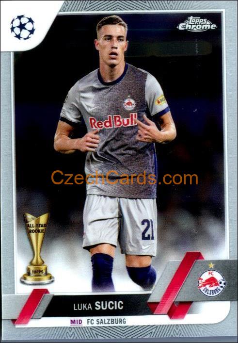 Luka Sucic 2022/23 Topps Chrome Club Competitions #95