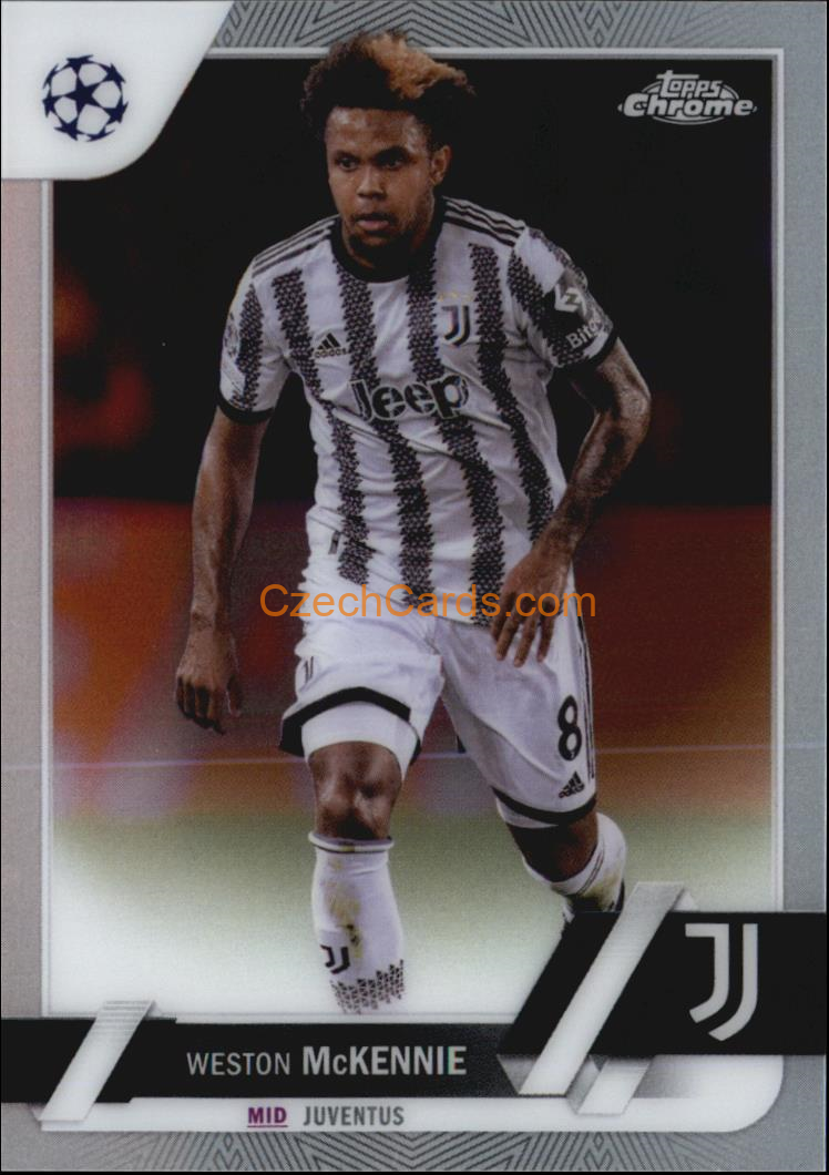 Weston McKennie 2022/23 Topps Chrome Club Competitions #115