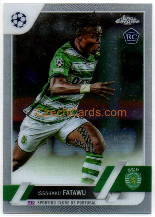 Issahaku Fatawu 2022/23 Topps Chrome Club Competitions #119 RC
