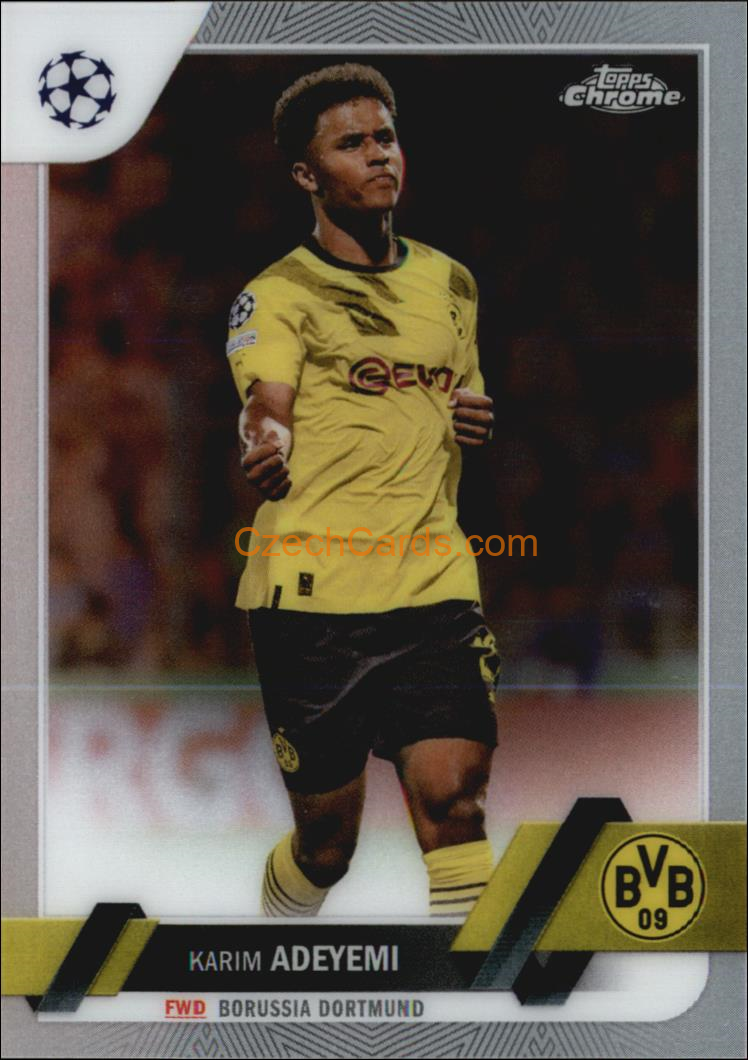 Karim Adeyemi 2022/23 Topps Chrome Club Competitions #122
