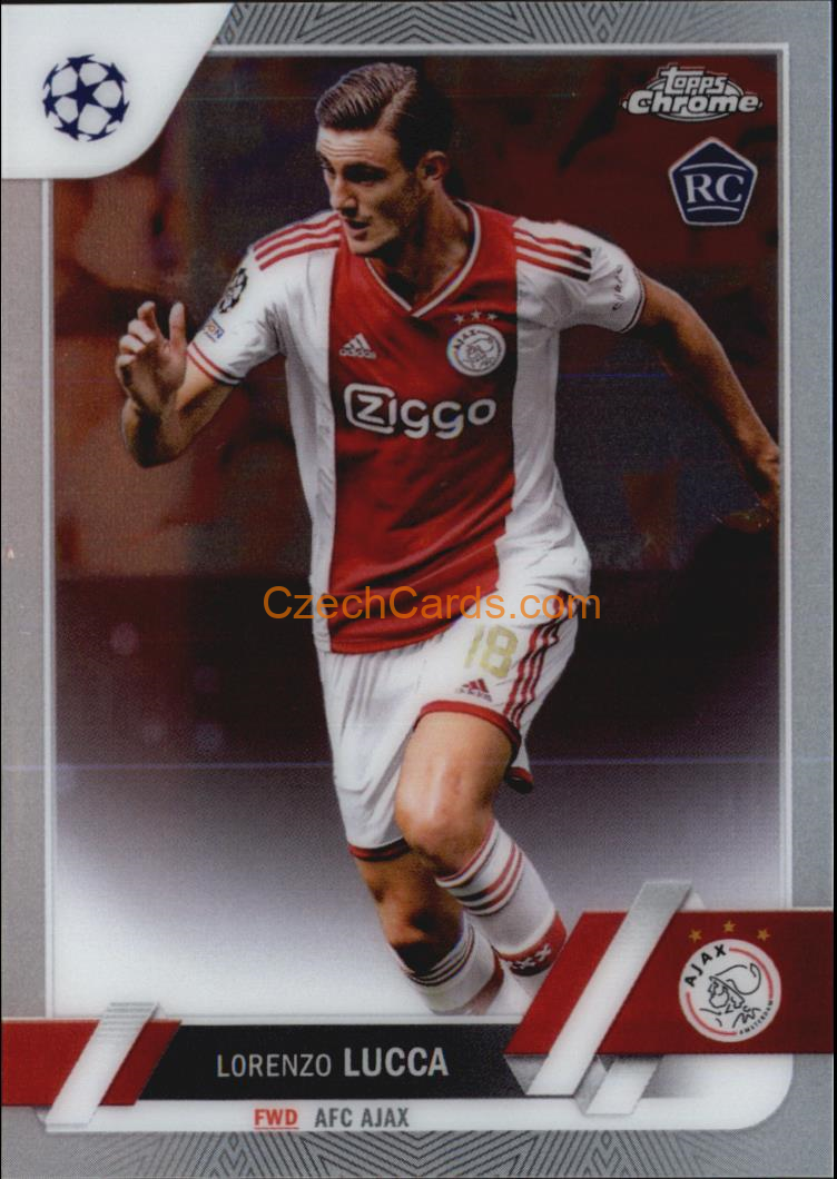 Lorenzo Lucca 2022/23 Topps Chrome Club Competitions #143 RC