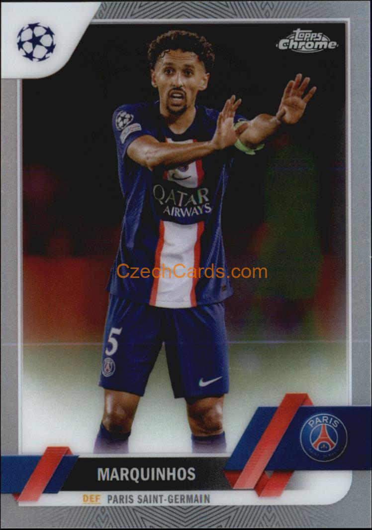 Marquinhos 2022/23 Topps Chrome Club Competitions #180