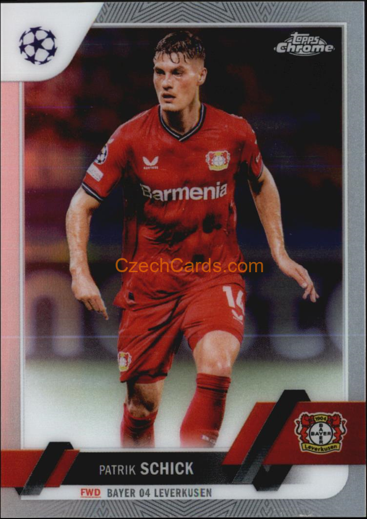 Patrik Schick 2022/23 Topps Chrome Club Competitions #190