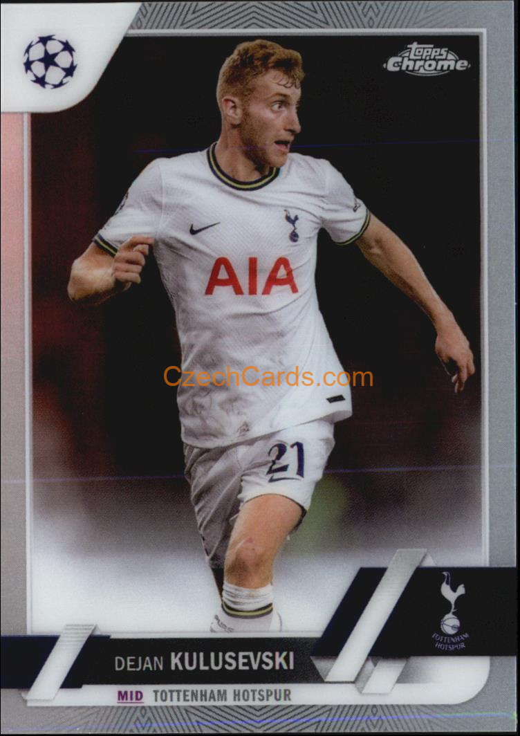 Dejan Kulusevski 2022/23 Topps Chrome Club Competitions #191