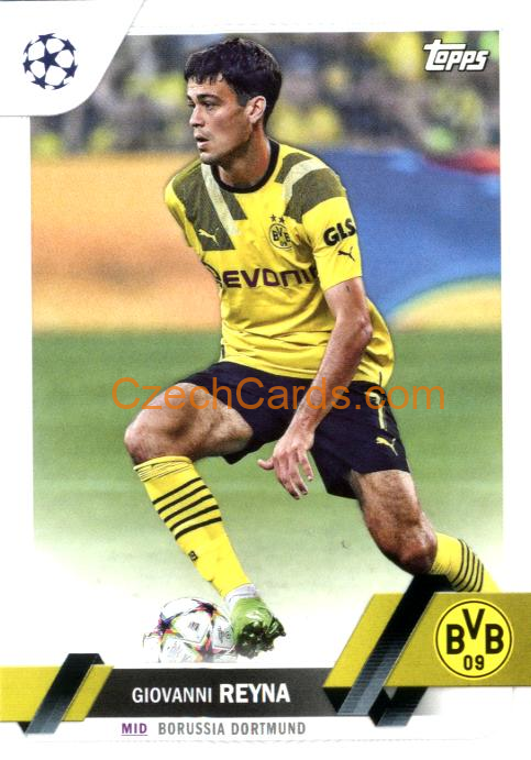 Giovanni Reyna 2022/23 Topps Club Competitions #69