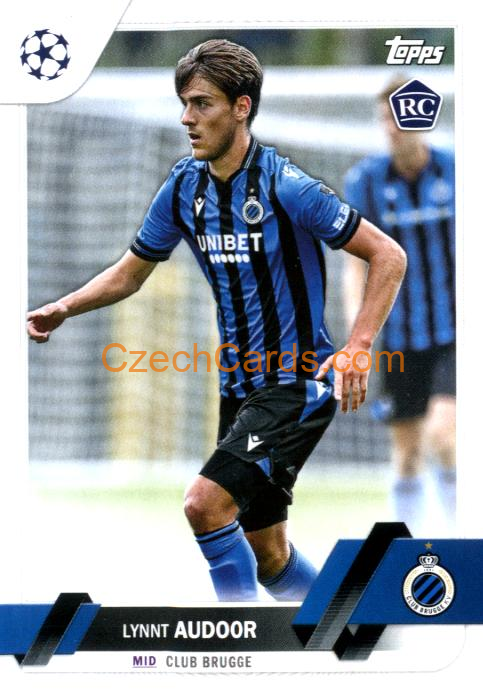 Lynnt Audoor 2022/23 Topps Club Competitions #78 RC