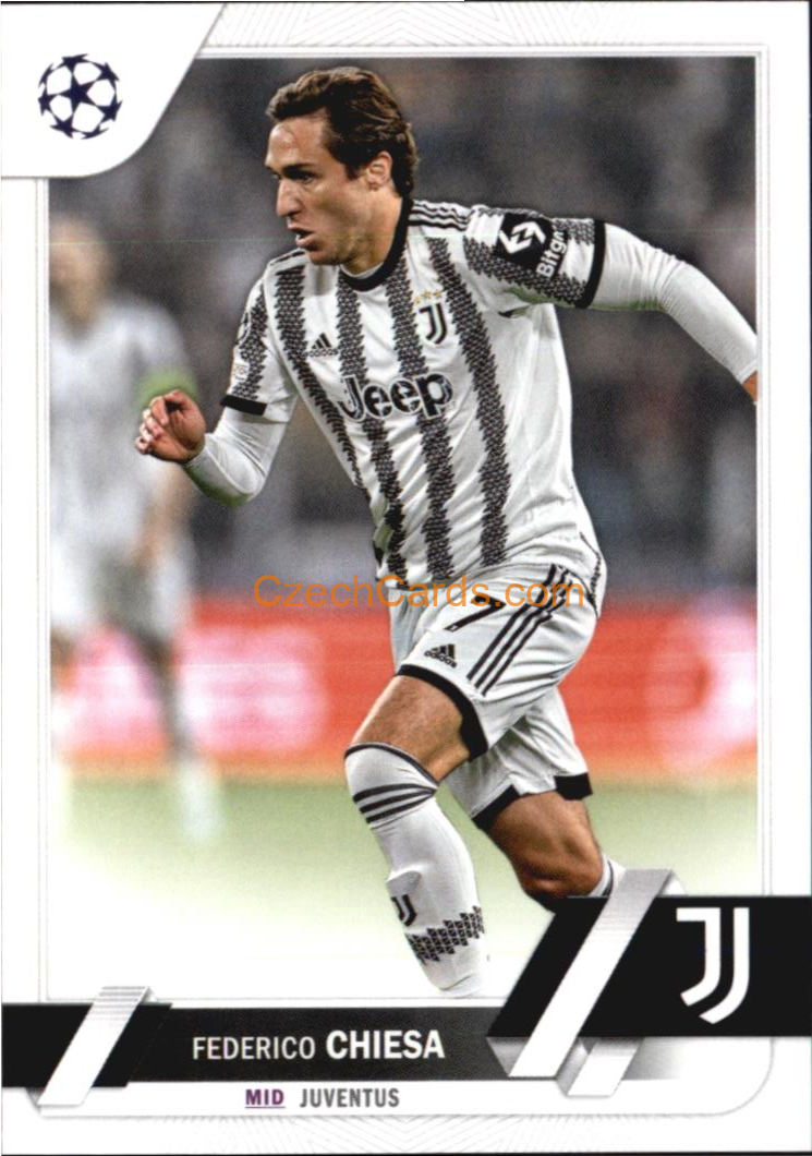 Federico Chiesa 2022/23 Topps Club Competitions #83