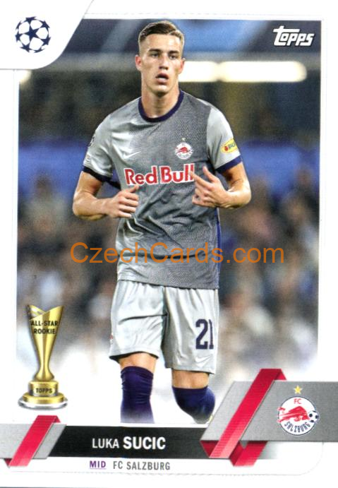 Luka Sucic 2022/23 Topps Club Competitions #95