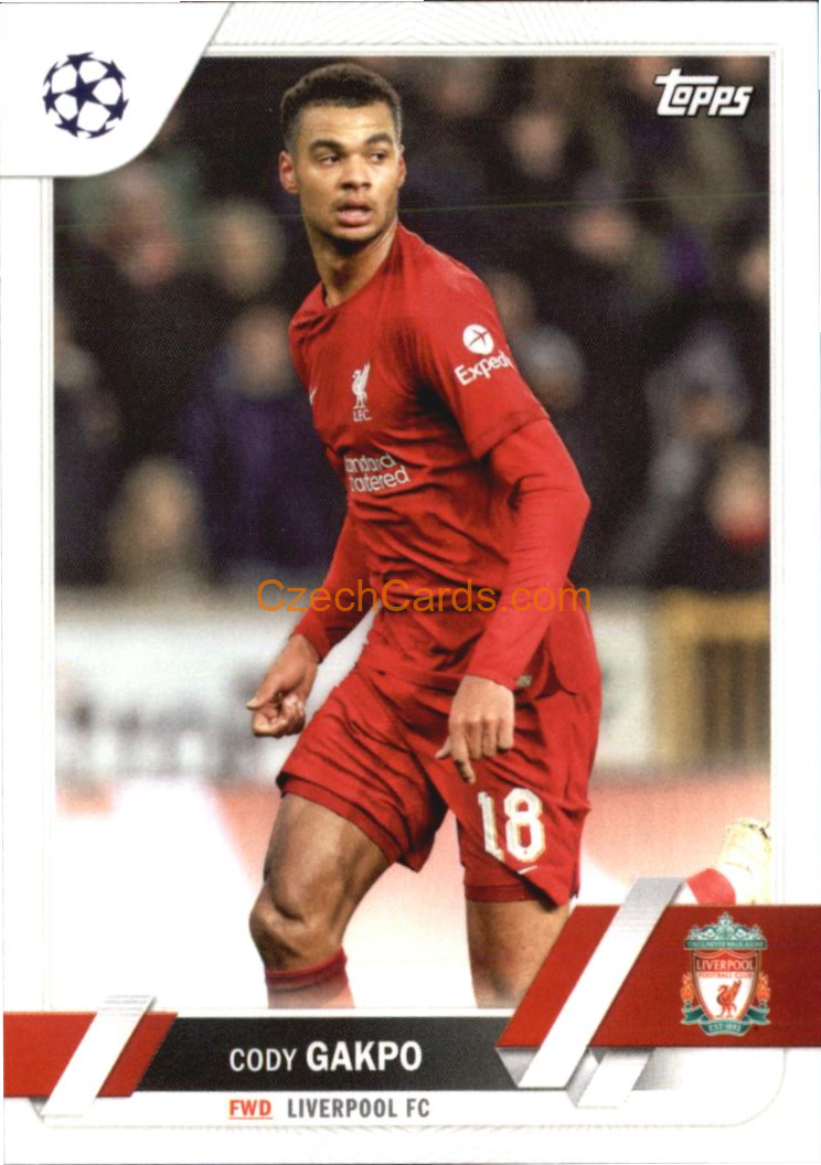Cody Gakpo 2022/23 Topps Club Competitions #102