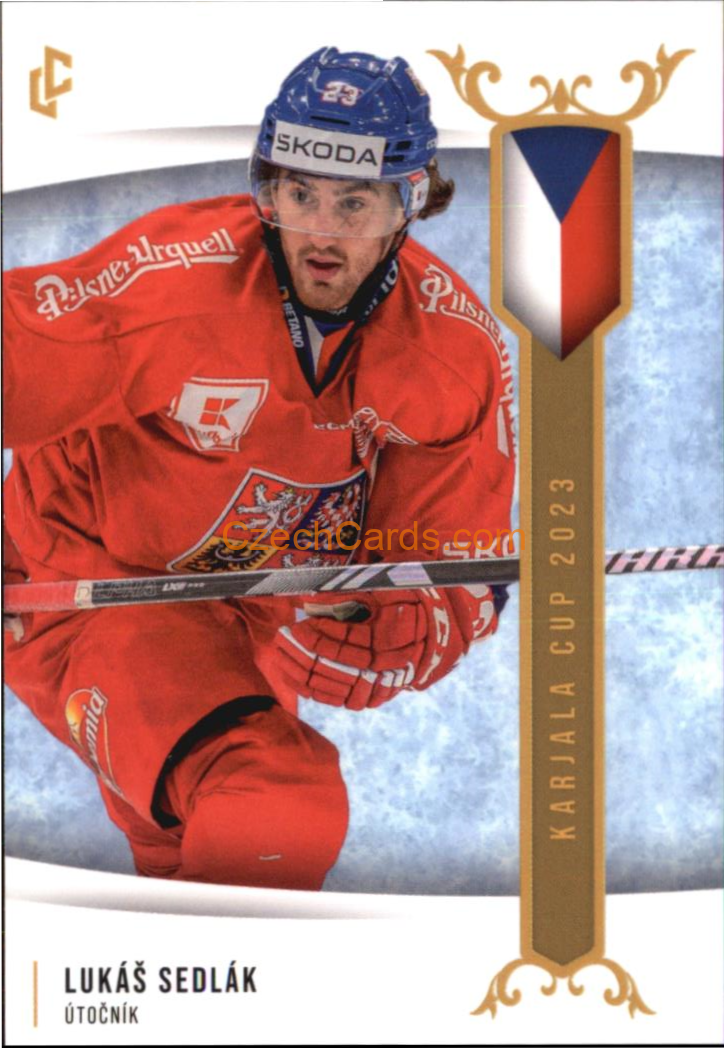 Lukáš Sedlák 2024 Legendary Cards Road to Prague #EHK-20