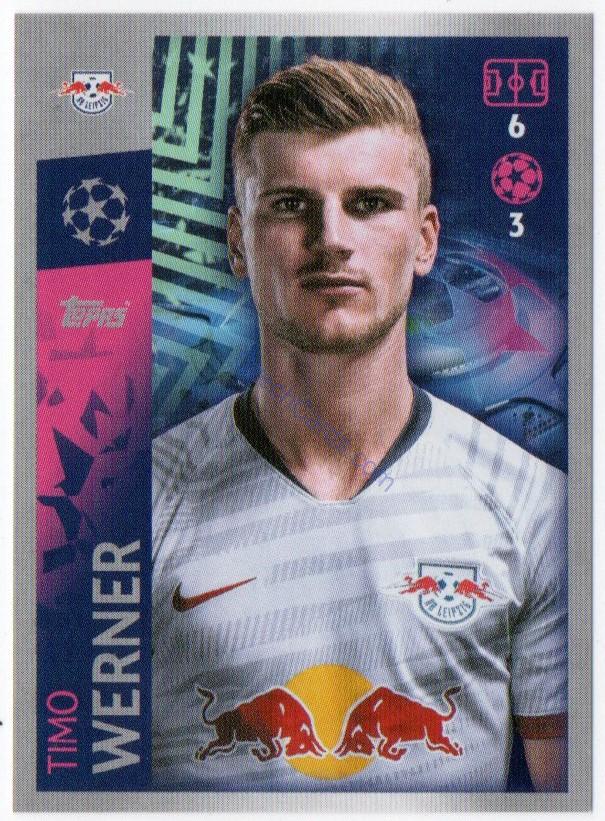 Timo Werner 2019/20 Topps sticker #248