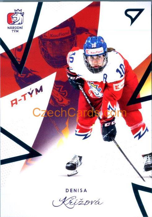 Denisa Křížová 2024 Sportzoo Hokejové Česko #ZR-09