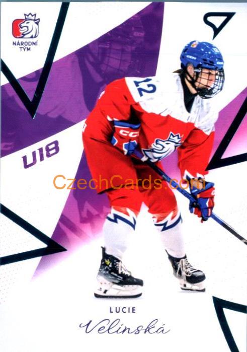 Lucie Velinská 2024 Sportzoo Hokejové Česko #ZR-23