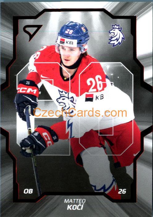 Matteo Kočí 2024 Sportzoo Hokejové Česko Team 20 #CD-10